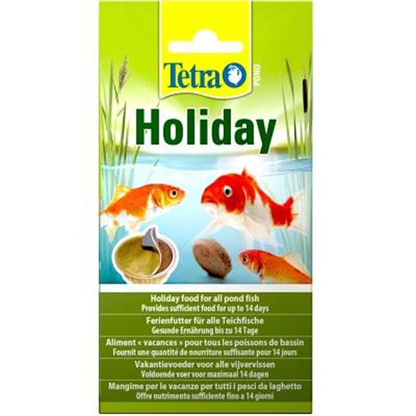 Pack of Tetra Pond Holiday block fish food