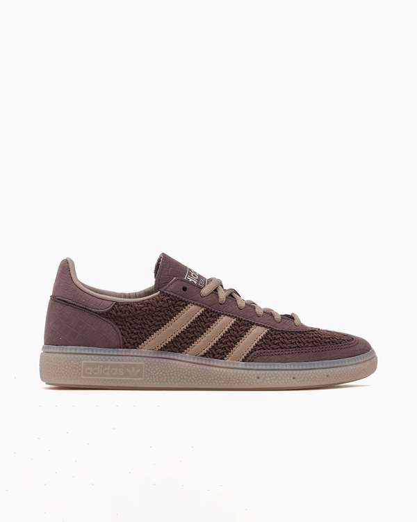Zapatillas adidas Originals Handball Spezial marrones de ante y textil con tres bandas
